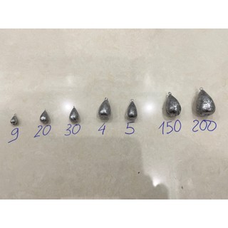 Chì giọt nước câu cá