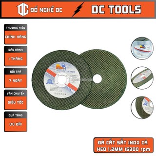 Đá Cắt Sắt Inox Cá Heo Usaton Dày 1.2mm 15300 rpm Hộp 50 Viên chất liệu cao cấp, dùng để cắt sắt, inox