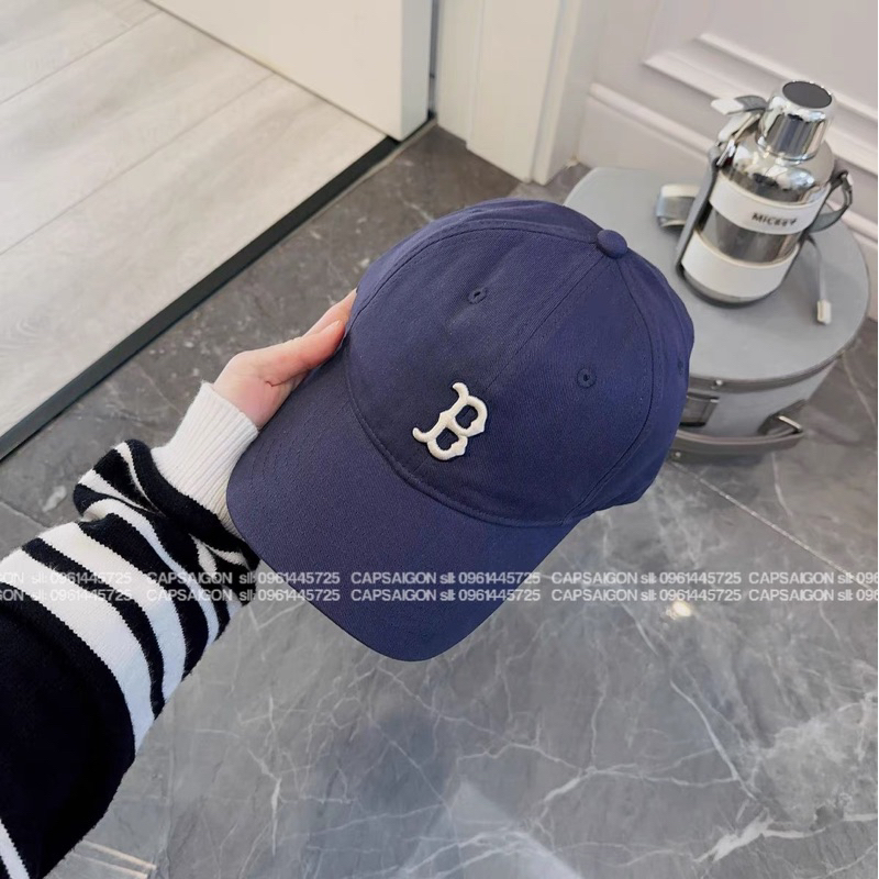 Mũ lưỡi trai kaki phom mềm CAPSAIGON Thêu logo hãng unisex nam nữ phong cách trend