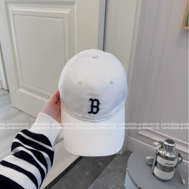 Mũ lưỡi trai kaki phom mềm CAPSAIGON Thêu logo hãng unisex nam nữ phong cách trend