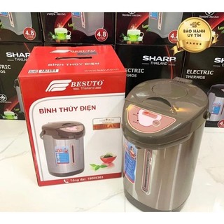 Bình thủy điện phích điện BESUTO 4.8L công suất 750W đun nước nhanh bảo hành 12 tháng