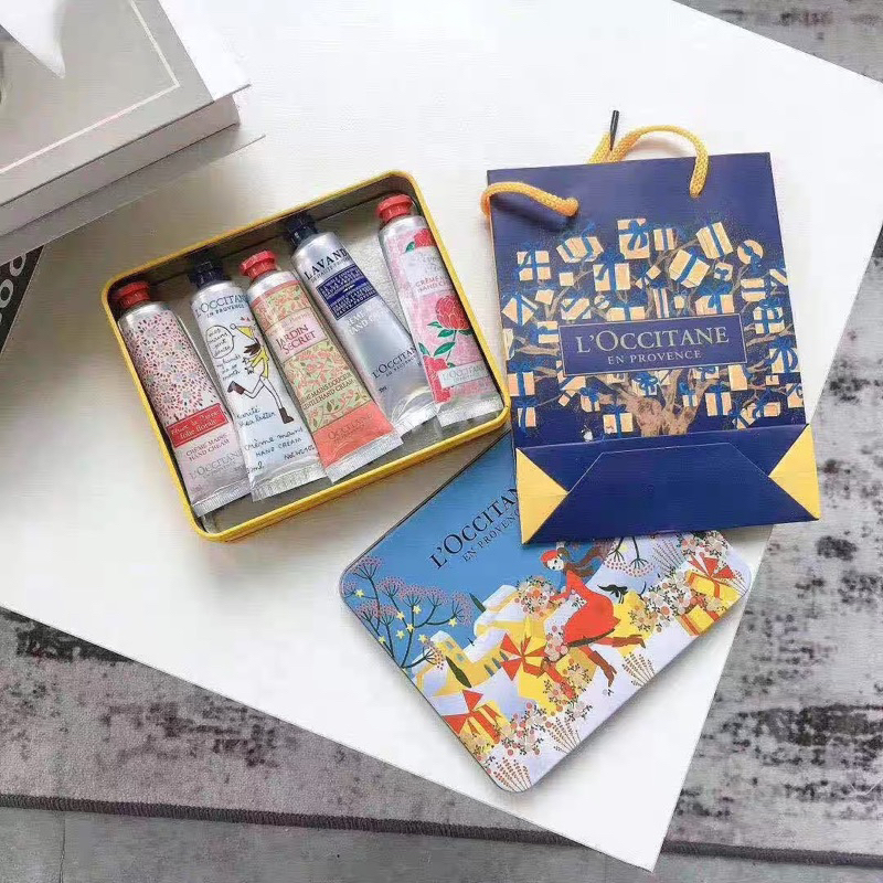 Set 5 Tuýp Kem Dưỡng Da Tay 30ml Phiên Bản Giáng Sinh Giới Hạn