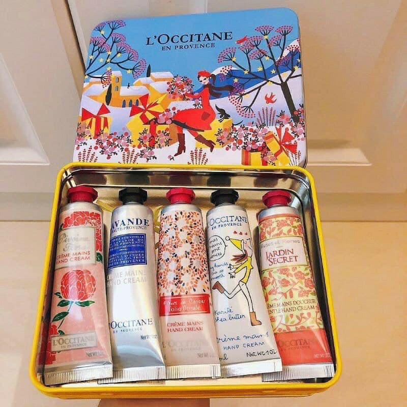 Set 5 Tuýp Kem Dưỡng Da Tay 30ml Phiên Bản Giáng Sinh Giới Hạn