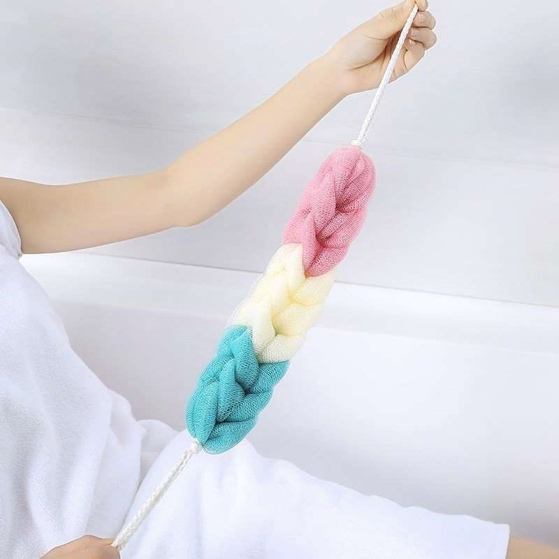 Bông Tắm Dài , Bông Tắm Tròn , Bông Tắm Dài Tạo Bọt Lưới Siêu Mềm Min.
