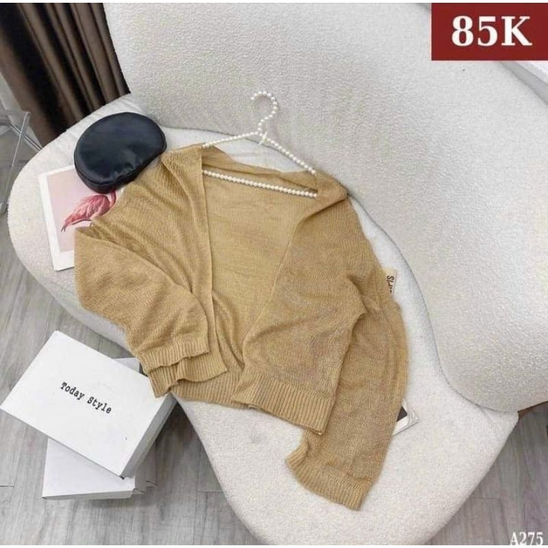 Áo khoác cadigan len mỏng phong cách Hàn Quốc, phù hợp đi Đà Lạt, dạo biển siêu xinh - Minu🍦🍦