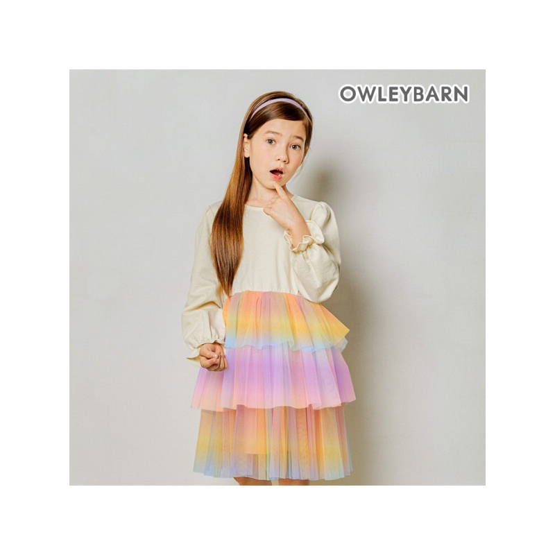 (Size 130) Đầm xuất Hàn dư, Owleybarn