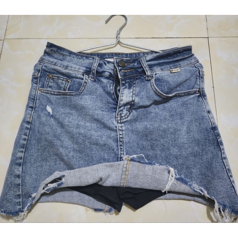 thanh lý chân váy jean size S, M,L