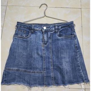 thanh lý chân váy jean size S, M,L