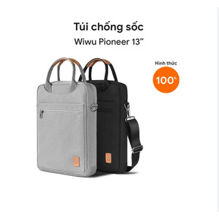 Túi chống sốc cho Macbook Air/Pro 13.3"- Đeo chéo, xách tay tiện lợi - Wiwu Pioneer