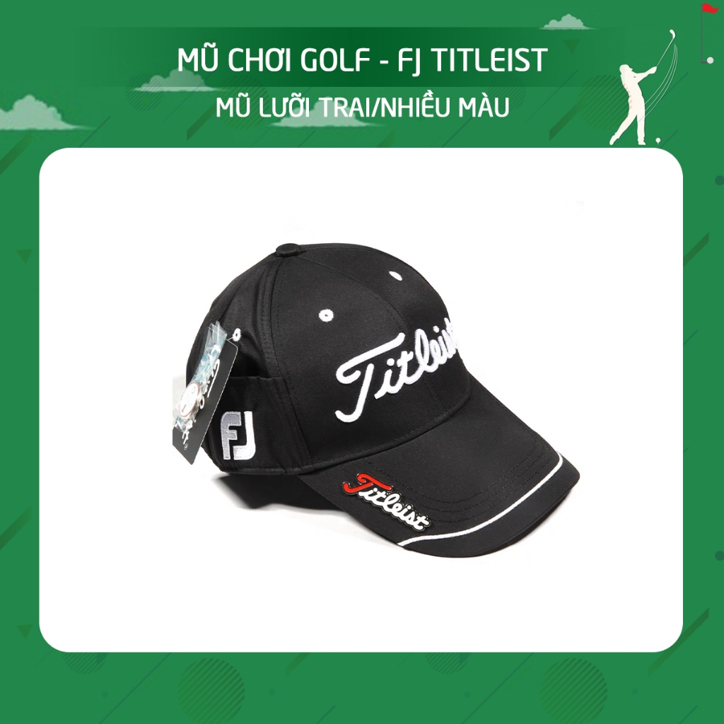 Mũ/Nón Golf FJ TITLIEST - Mũ lưỡi trai chơi golf truyền thống, nhiều màu