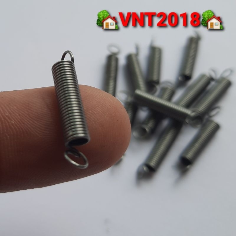 Lò xo kéo thép phi 4mm sợi 0.5mm