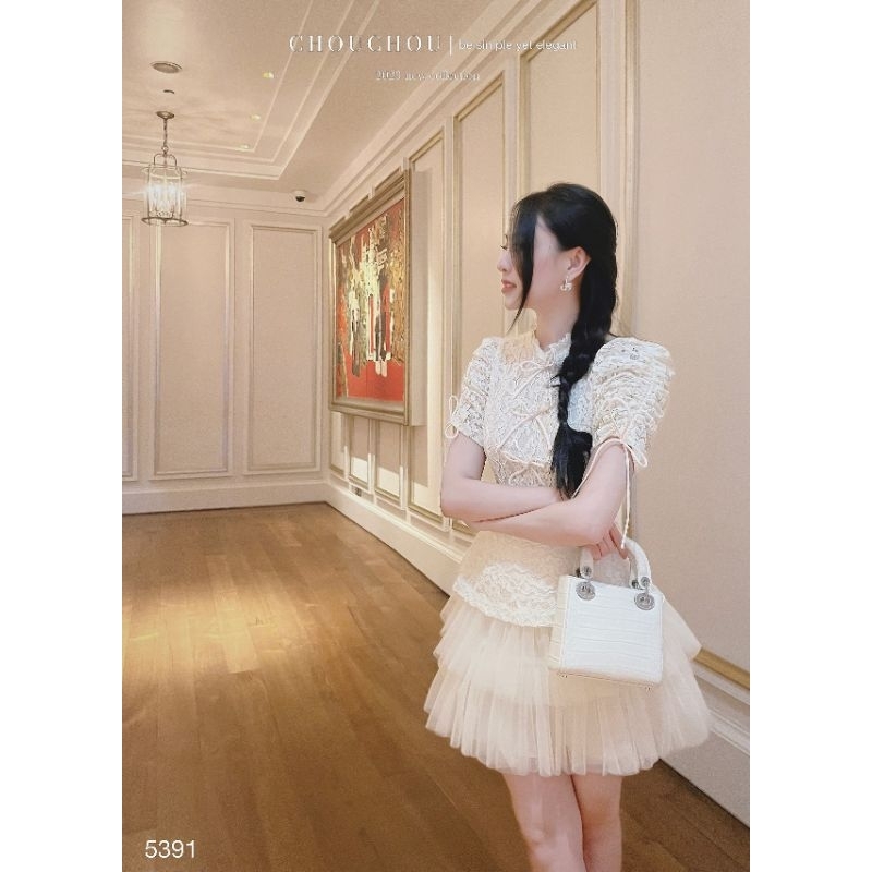 Set Ren Váy Tầng Vol chuẩn CHOUCHOU