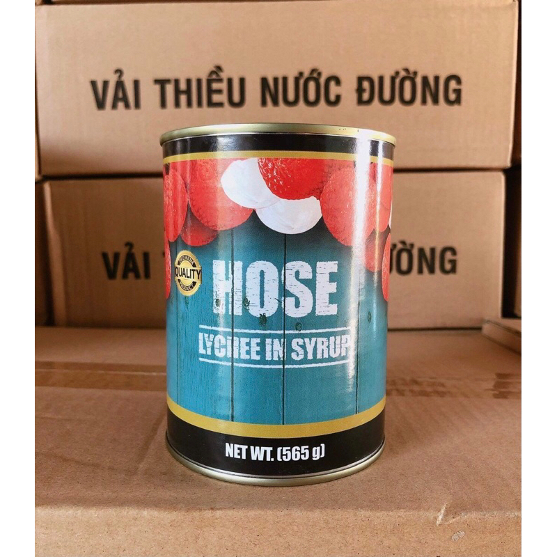 Vải Thiều Nước Đường 565g