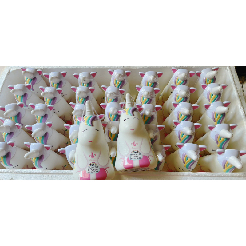 Sữa tắm gội toàn thân và tóc 2 trong 1 cho bé hình Pony Unicorn