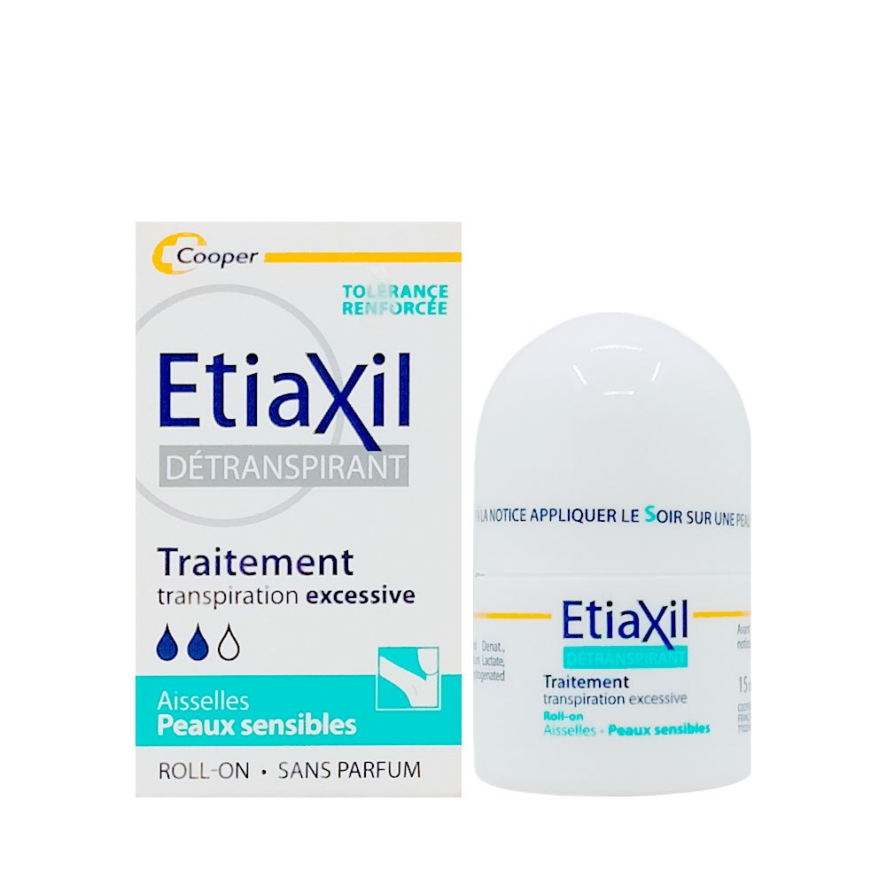 Lăn khử mùi Etiaxil Detranspirant Peaux Sensibles 15ml chính hãng
