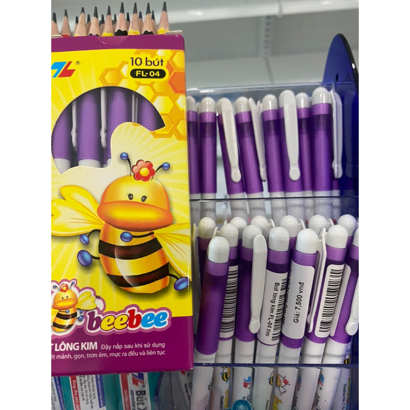 Bút lông kim mực tím FL-04