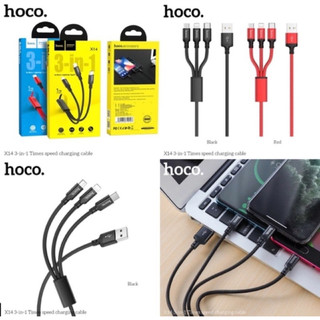 CÁP SẠC 3 ĐẦU HOCO CX3 - 3IN1