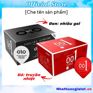 Bao cao su siêu mỏng 0.01mm olo 001 hộp 10 cái