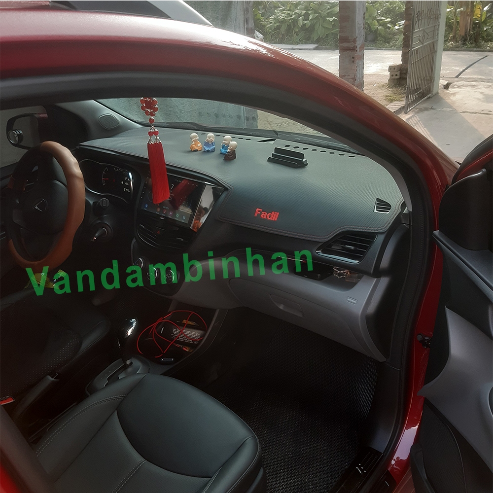 Thảm Táp lô Carbon Xe Vinfat Fadil VFE34 Cao Cấp Hàng Loại 1 Dày 3 lớp Chống trơn Trượt