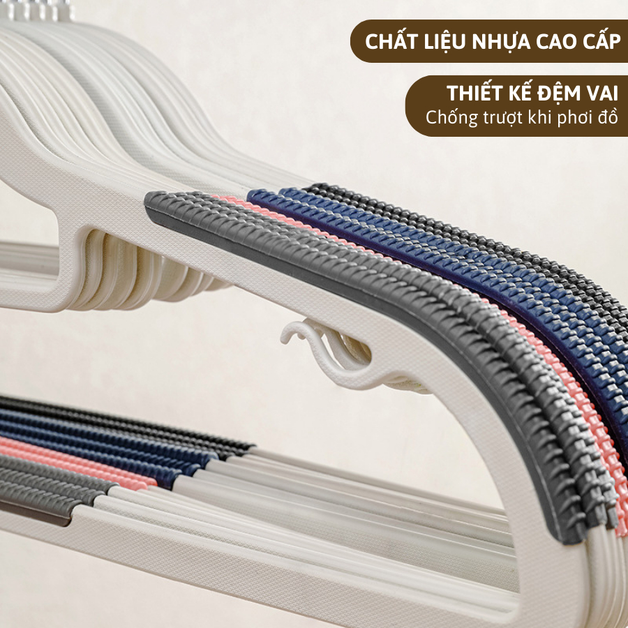 Móc Phơi Quần Áo Móc Treo Đồ Người Lớn Độ Chịu Lực Cao 41Cm Chống Trơn Trượt Khi Phơi Đa Năng RIEM