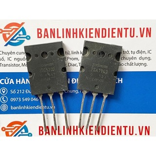 Cặp sò C5200 A1943 15A 230V TO-3PL tháo máy