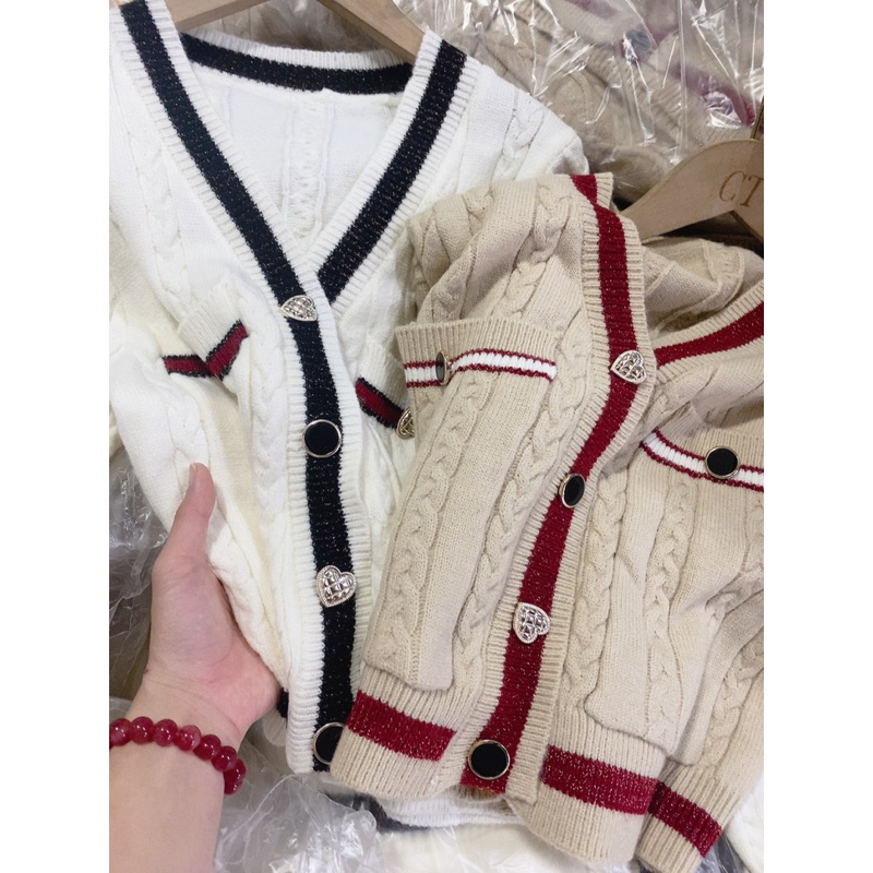 Áo khoác len thừng