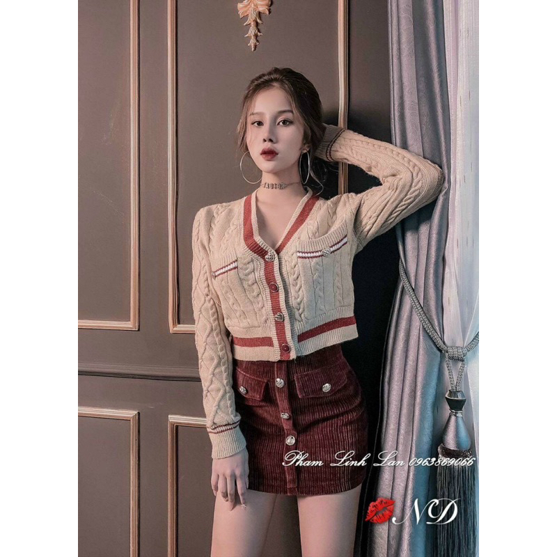 Áo khoác len thừng