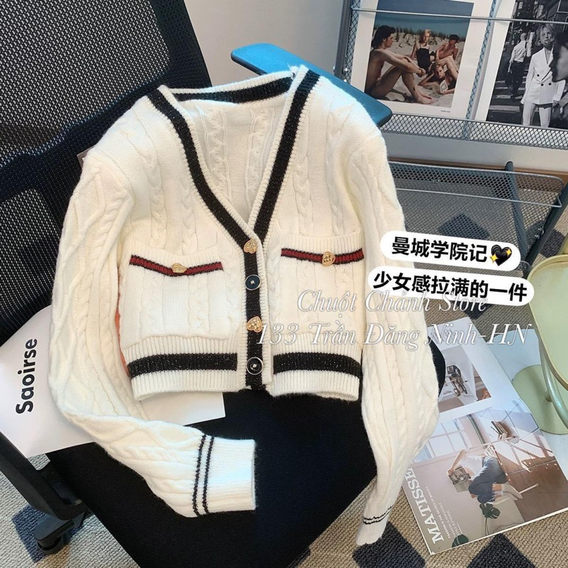 Áo khoác len thừng