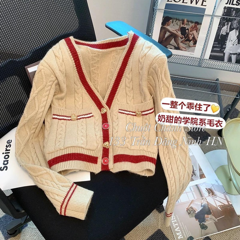 Áo khoác len thừng