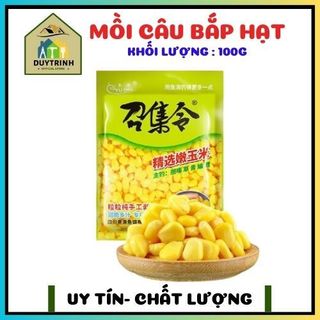 Mồi bắp hạt câu cá, ngô ngâm câu cá 100 gram