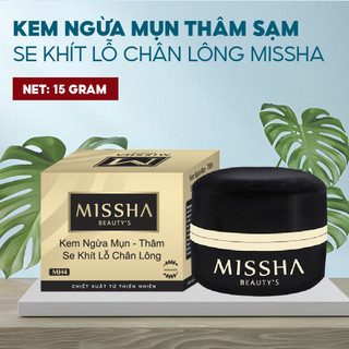 Kem ngừa mụn thâm giúp se khít lỗ chân lông dưỡng trắng da Missha 15gr