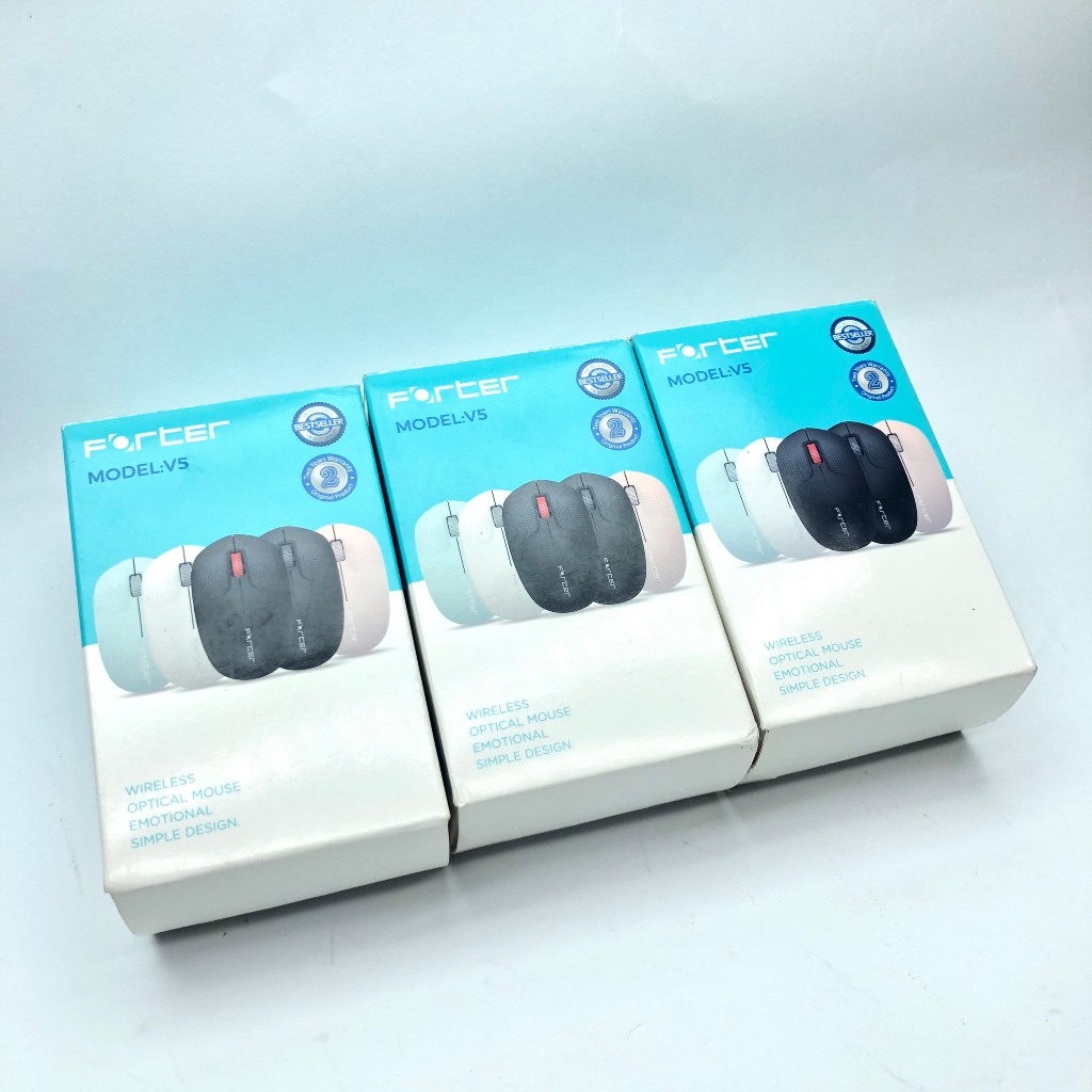 Combo Chuột máy tính không dây forter V5+ Lót chuột máy tính đa năng