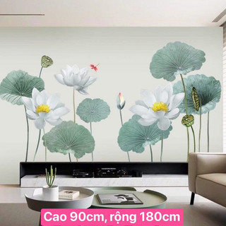[Nhiều mẫu] Decal Dán Tường Trang Trí Phòng Khách