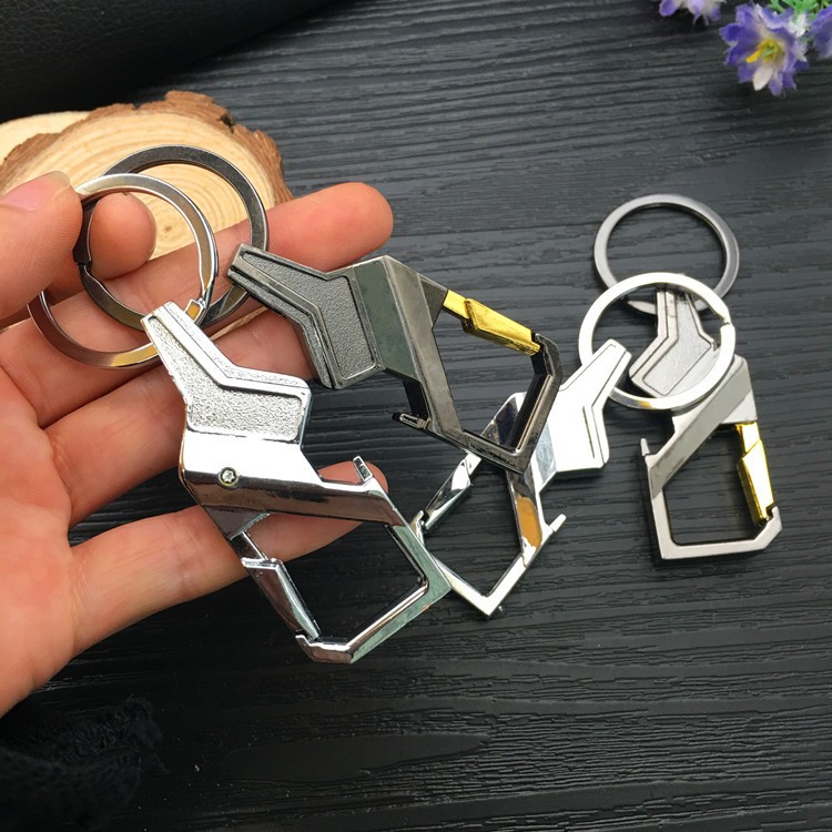 Móc khóa nam cá tính phong cách Châu Âu hiện đại CM40 móc chìa khóa xe hơi sang trọng
