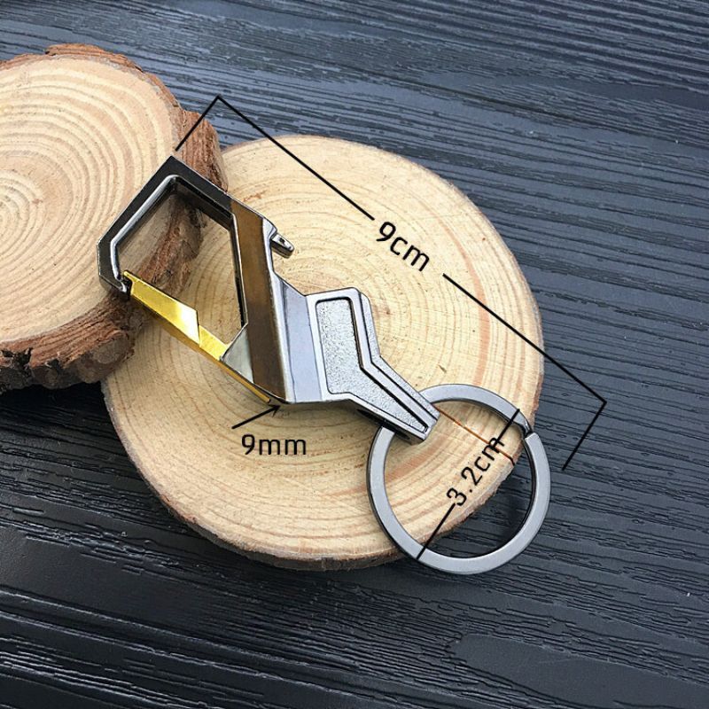 Móc khóa nam cá tính phong cách Châu Âu hiện đại CM40 móc chìa khóa xe hơi sang trọng