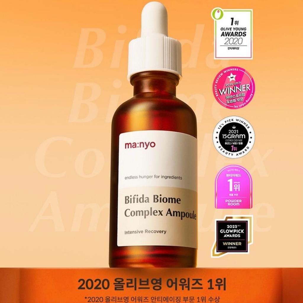 Tinh chất chống lão hoá MANYO Bifida Biome Complex Ampoule