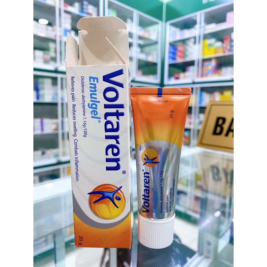 Gel bôi hỗ trợ giảm đau Voltaren
