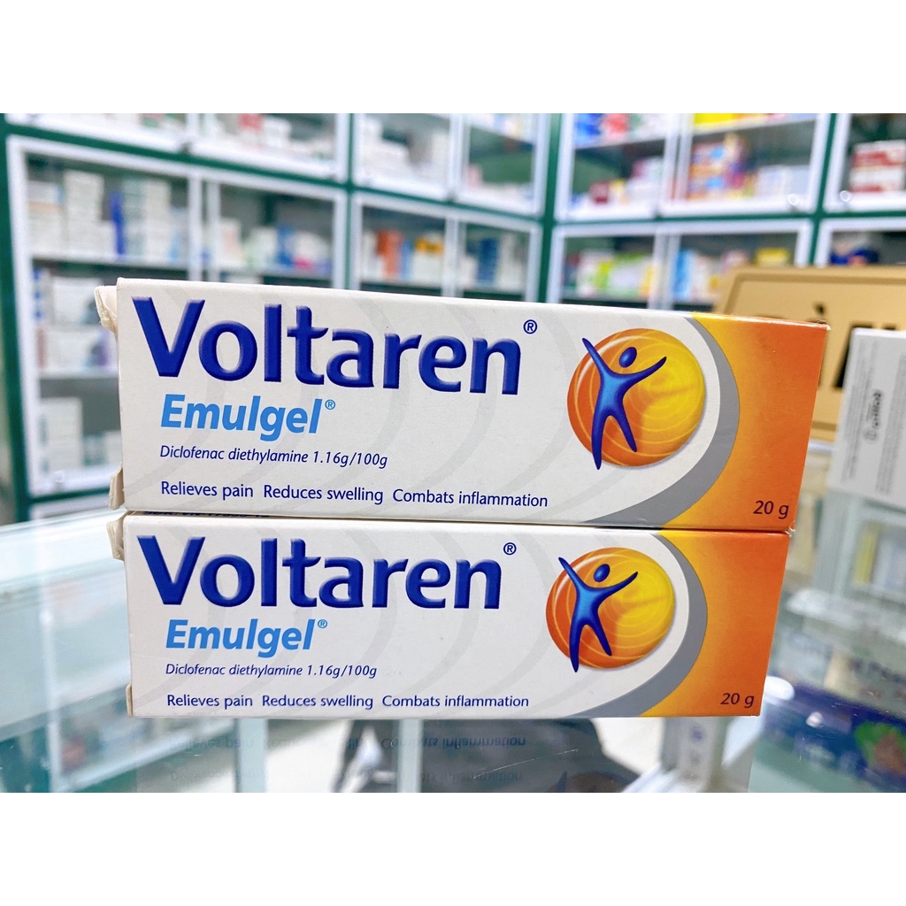 Gel bôi hỗ trợ giảm đau Voltaren