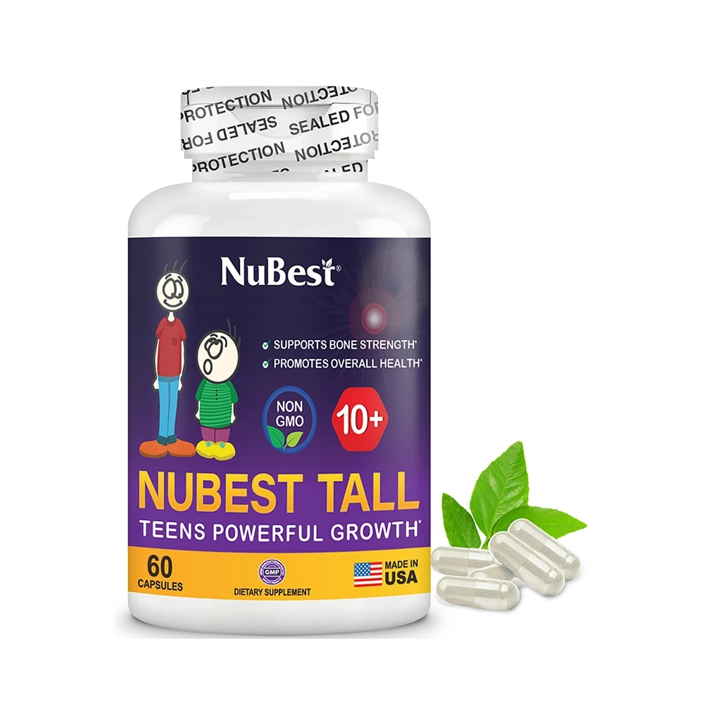 Nubest Tall 10+ Hỗ Trợ Tăng Chiều Cao Cho Trẻ Từ 10-20 Tuổi (Hộp 60 Viên)