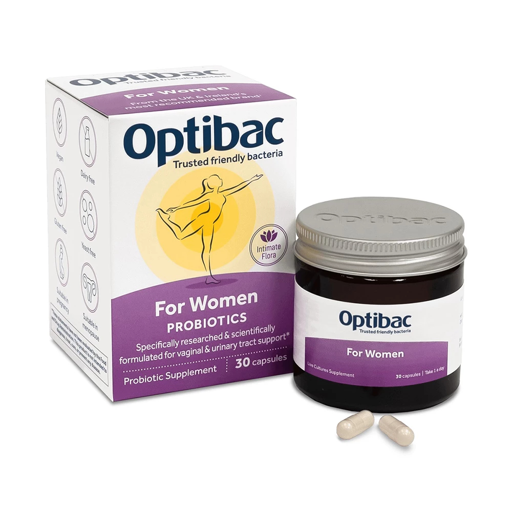 Men Vi Sinh Optibac Probiotic For Women Bổ Sung Lợi Khuẩn Cho Nữ Giới (Hộp 30-90 Viên)