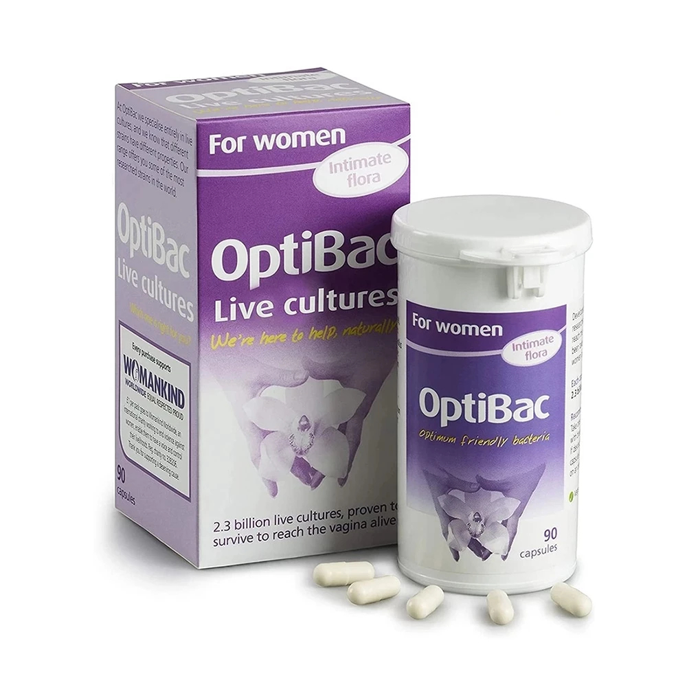 Men Vi Sinh Optibac Probiotic For Women Bổ Sung Lợi Khuẩn Cho Nữ Giới (Hộp 30-90 Viên)