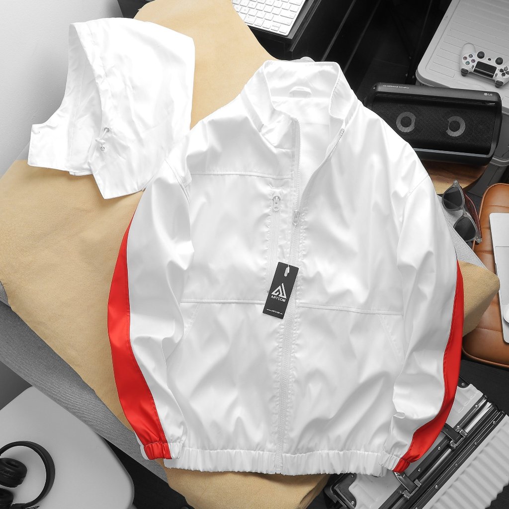 Áo khoác dù FINLEY ARTCOM Uniex  nam nữ form oversize được may 2 lớp dày dặn chống thấm phong cách trẻ trung năng động.
