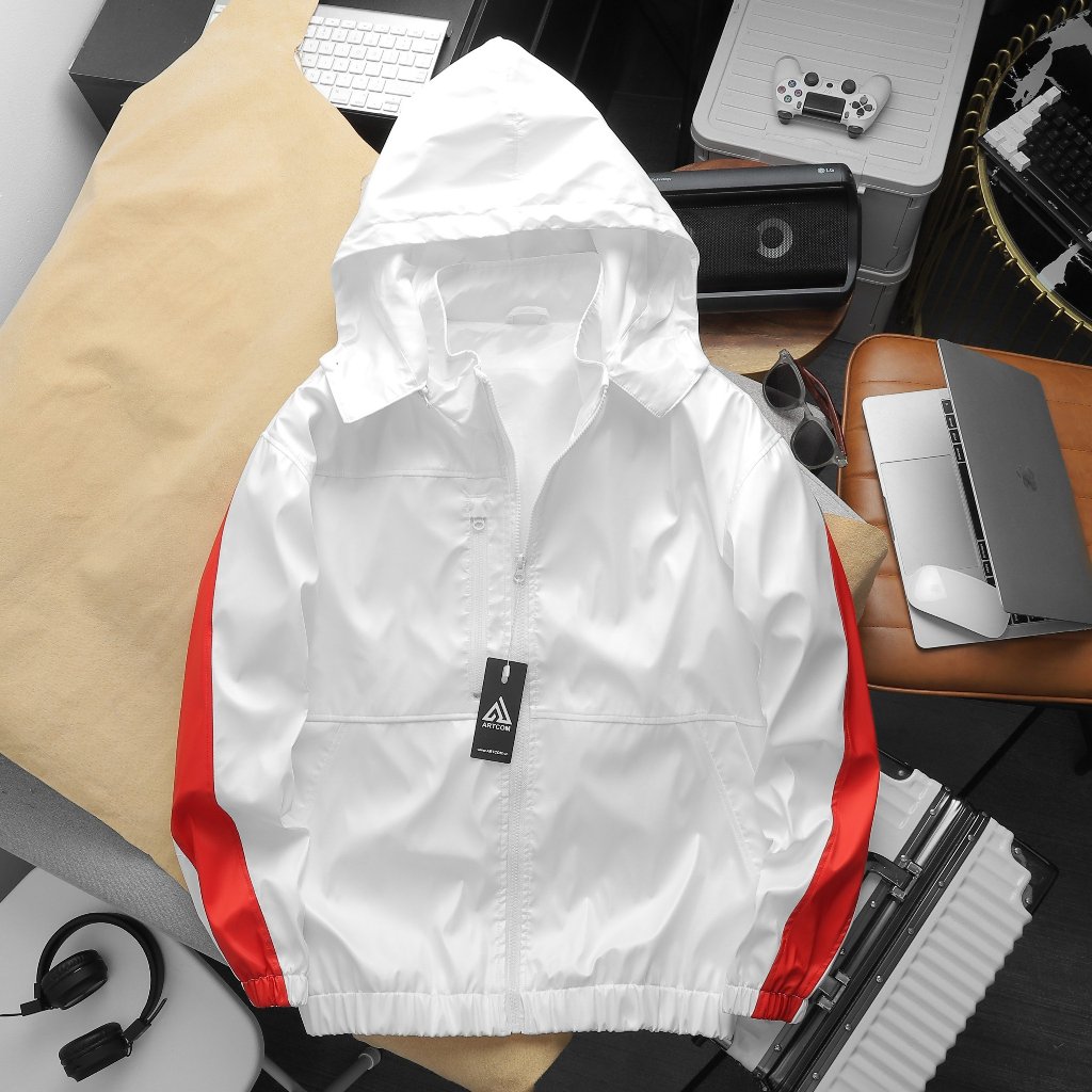Áo khoác dù FINLEY ARTCOM Uniex  nam nữ form oversize được may 2 lớp dày dặn chống thấm phong cách trẻ trung năng động.