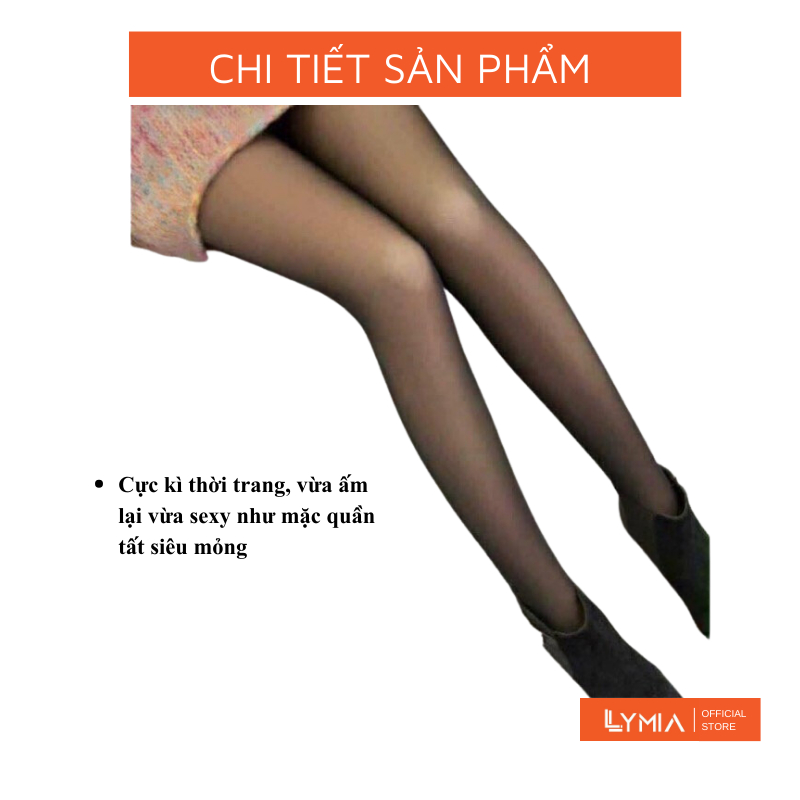 Quần tất nữ 3D 6S LYMIA siêu dai đánh lừa thị giác cao cấp QT01