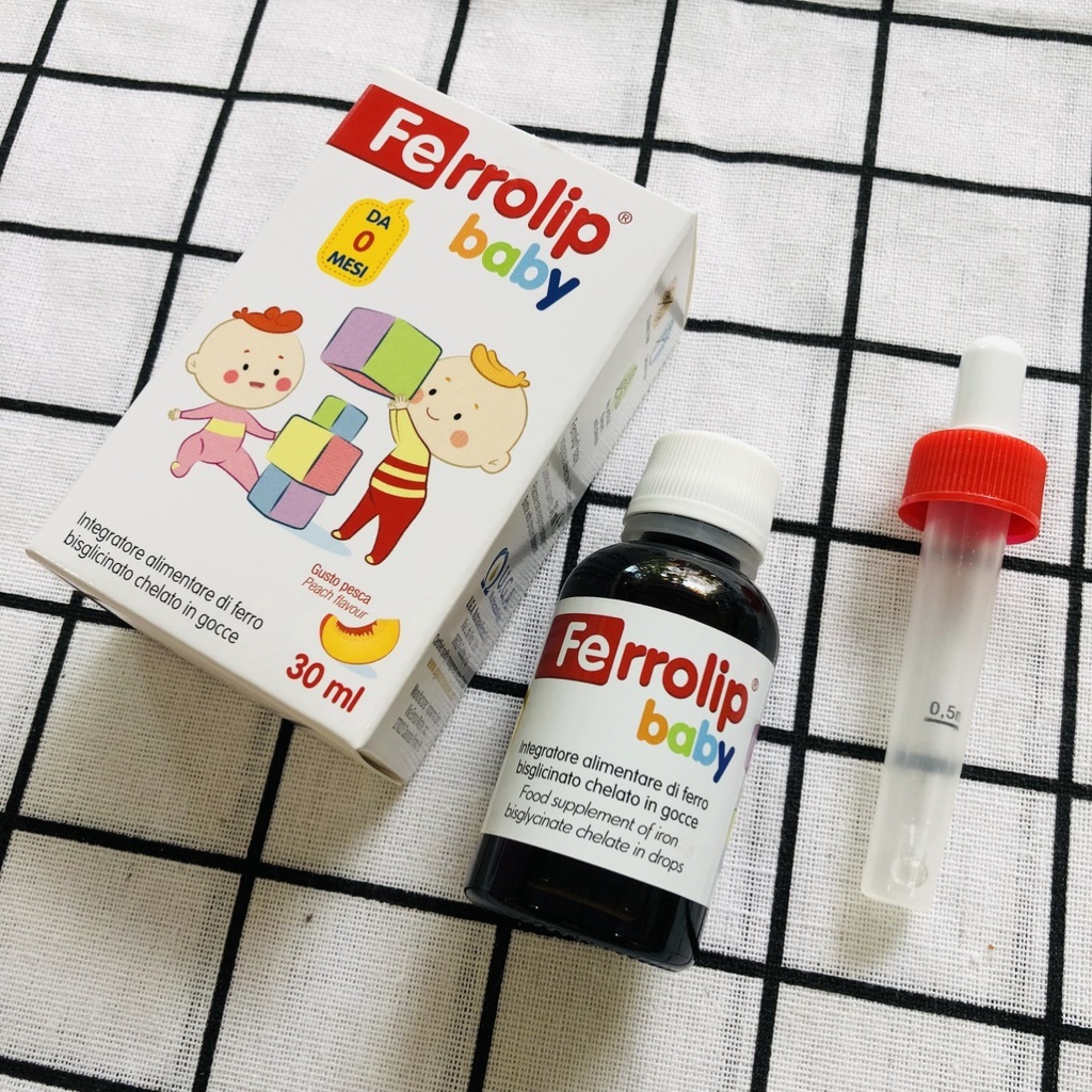 Sắt sinh học FERROLIP Bổ sung sắt cho bé