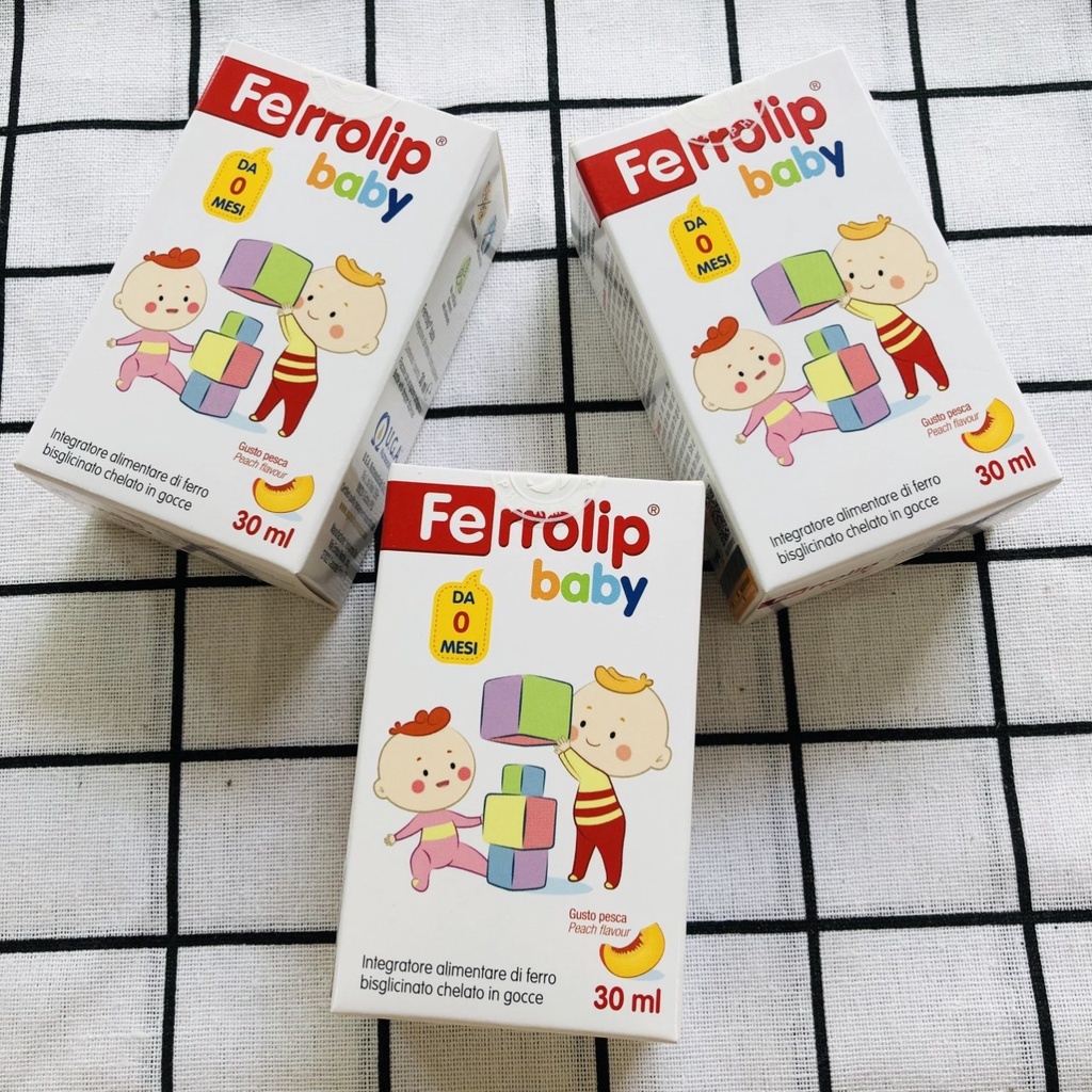 Sắt sinh học FERROLIP Bổ sung sắt cho bé