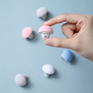 Set 4 ghim cố định chăn ga hình nấm có khóa độc đáo,Kẹp giữ ruột chăn-BOMME