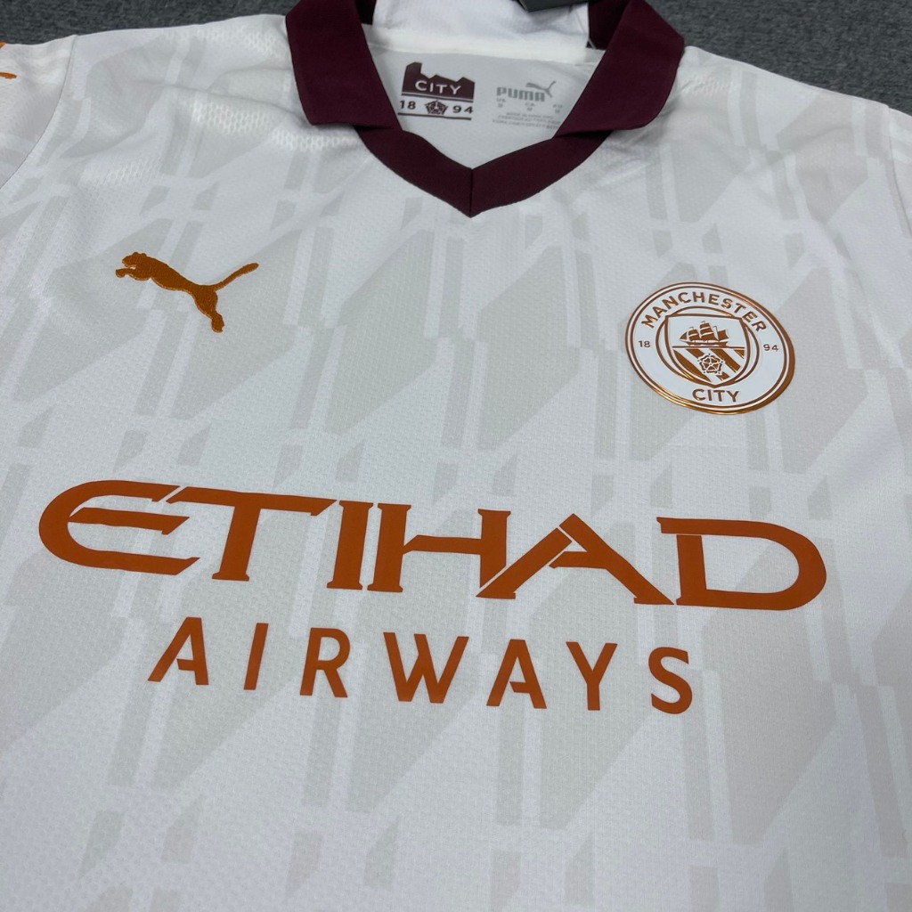 Áo Bóng Đá Câu Lạc Bộ MANCHESTER CITY 2024 - Vải Gai Thái Mịn Cao Cấp - Thoáng Mát - Thấm Hút Mồ Hôi