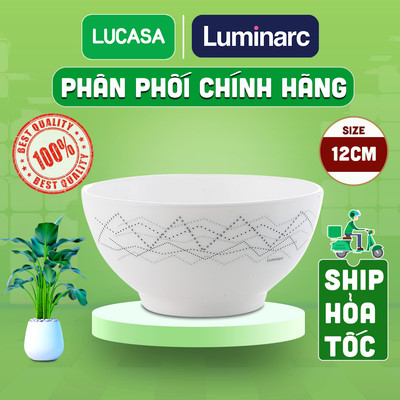 Bộ 6 Chén Thủy Tinh Cường Lực Luminarc Diwali Marble 12cm - BOL3753 | Phân Phối Chính Hãng