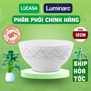 Bộ 6 chén thủy tinh cường lực luminarc diwali marble 12cm - bol3753 | phân phối chính hãng